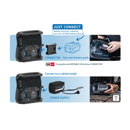 Scangrip 03.5676C - Foco MULTIMATCH 8 CONNECT