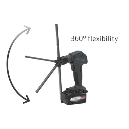 Scangrip 03.5693C - Lámpara de trabajo MULTILIGHT FLEX CONNECT