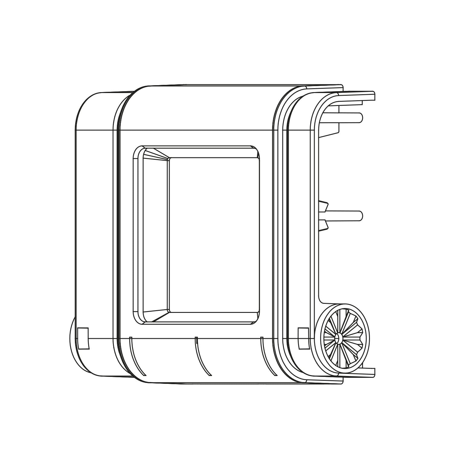 Scangrip 03.5792 - Recambio Front cover/glass/reflector/