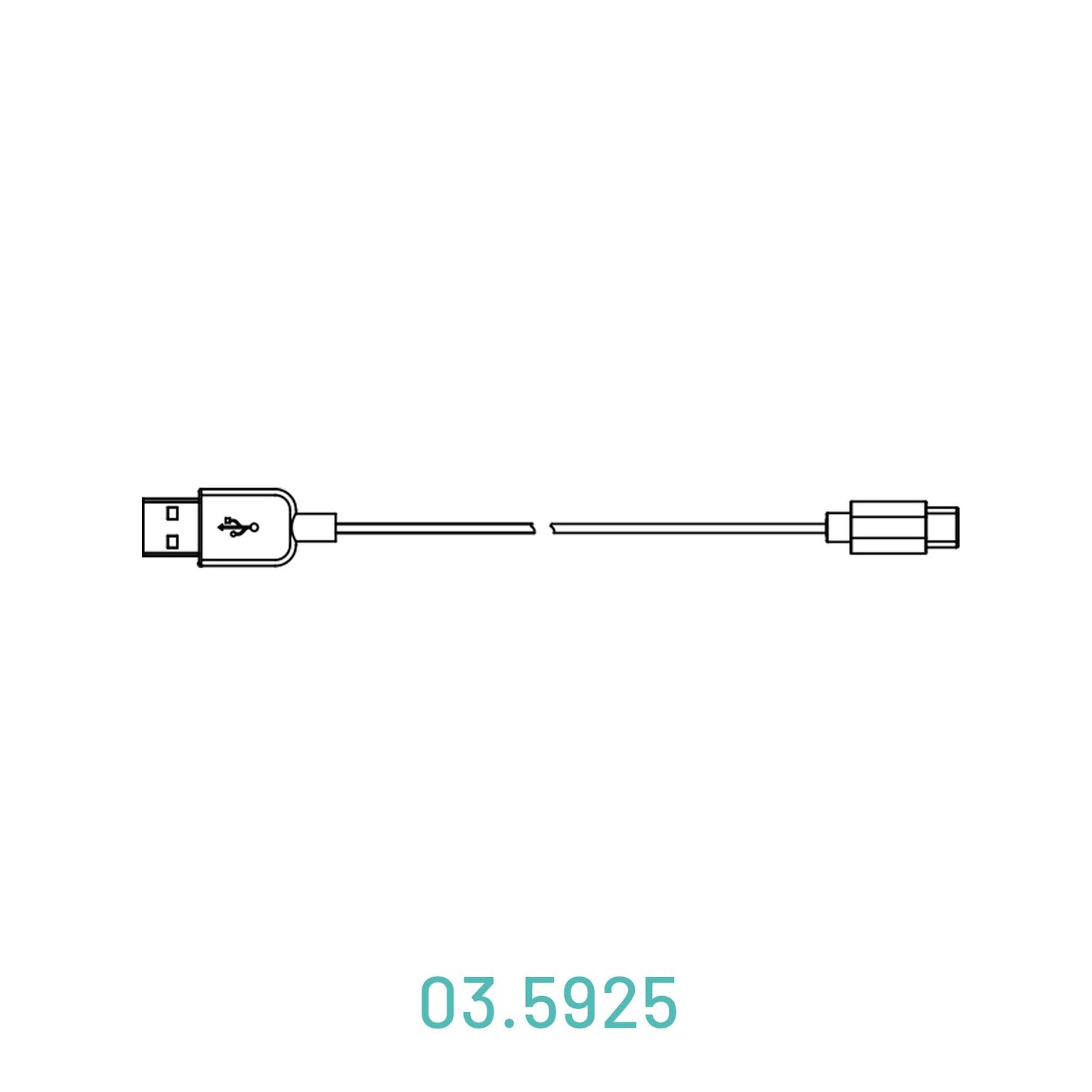 Scangrip 03.5925 - Accesorio USB-C CABLE