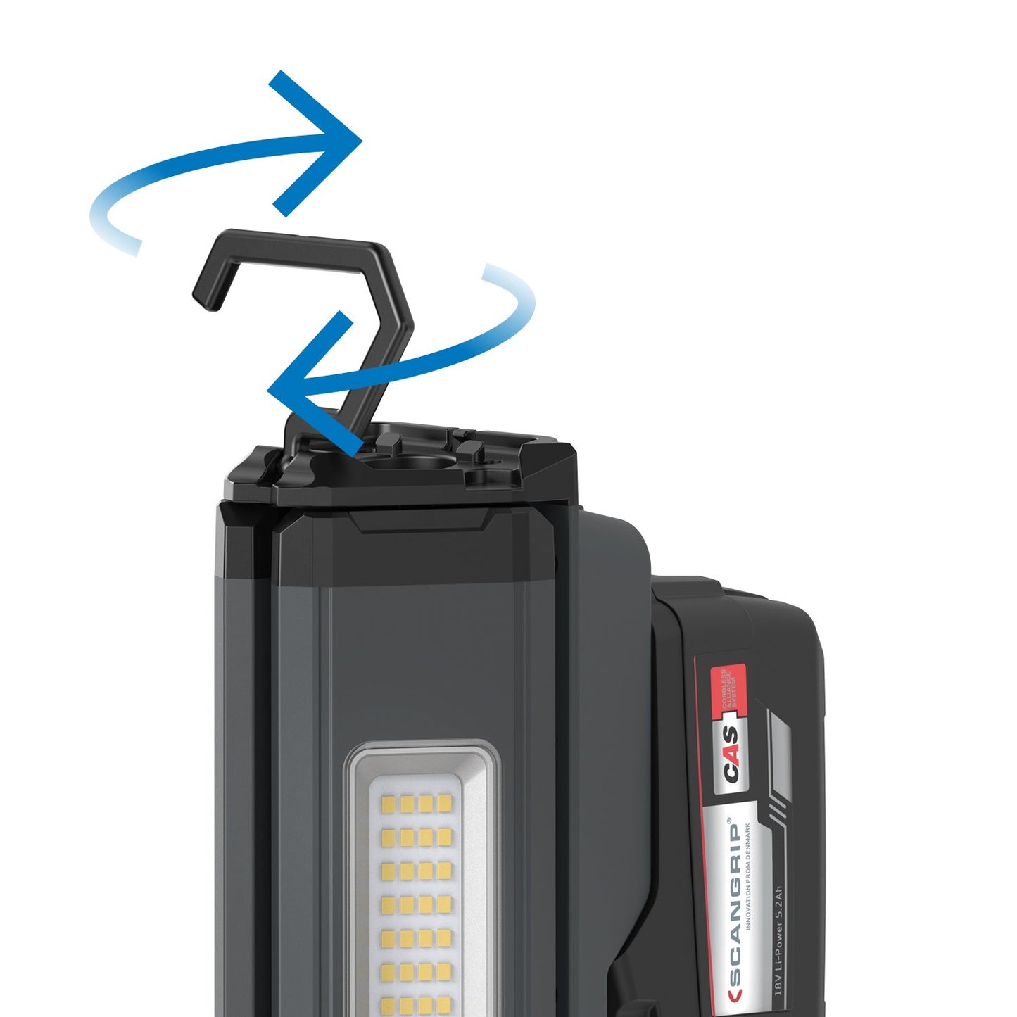 Scangrip 03.6111C - Foco compacto DUO CONNECT