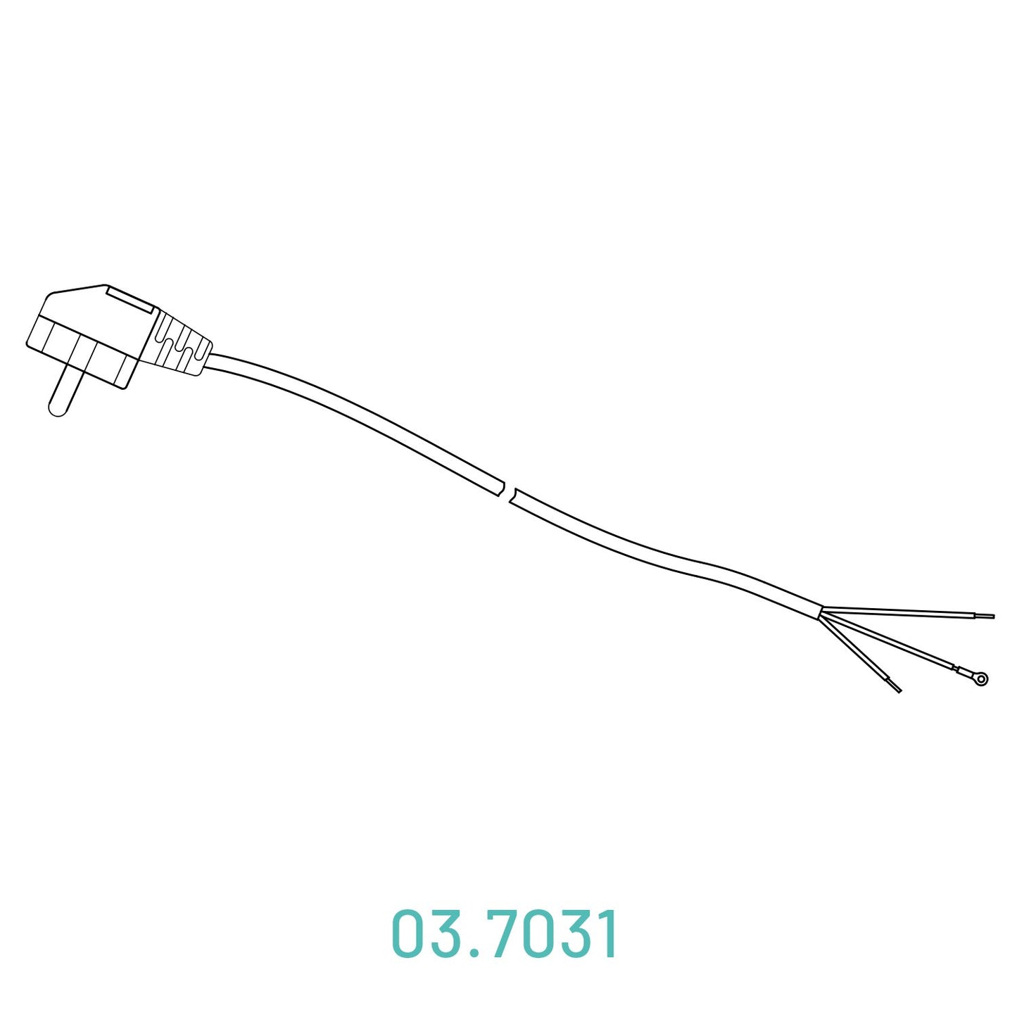 Scangrip 03.7031 - Recambio CABLE EU