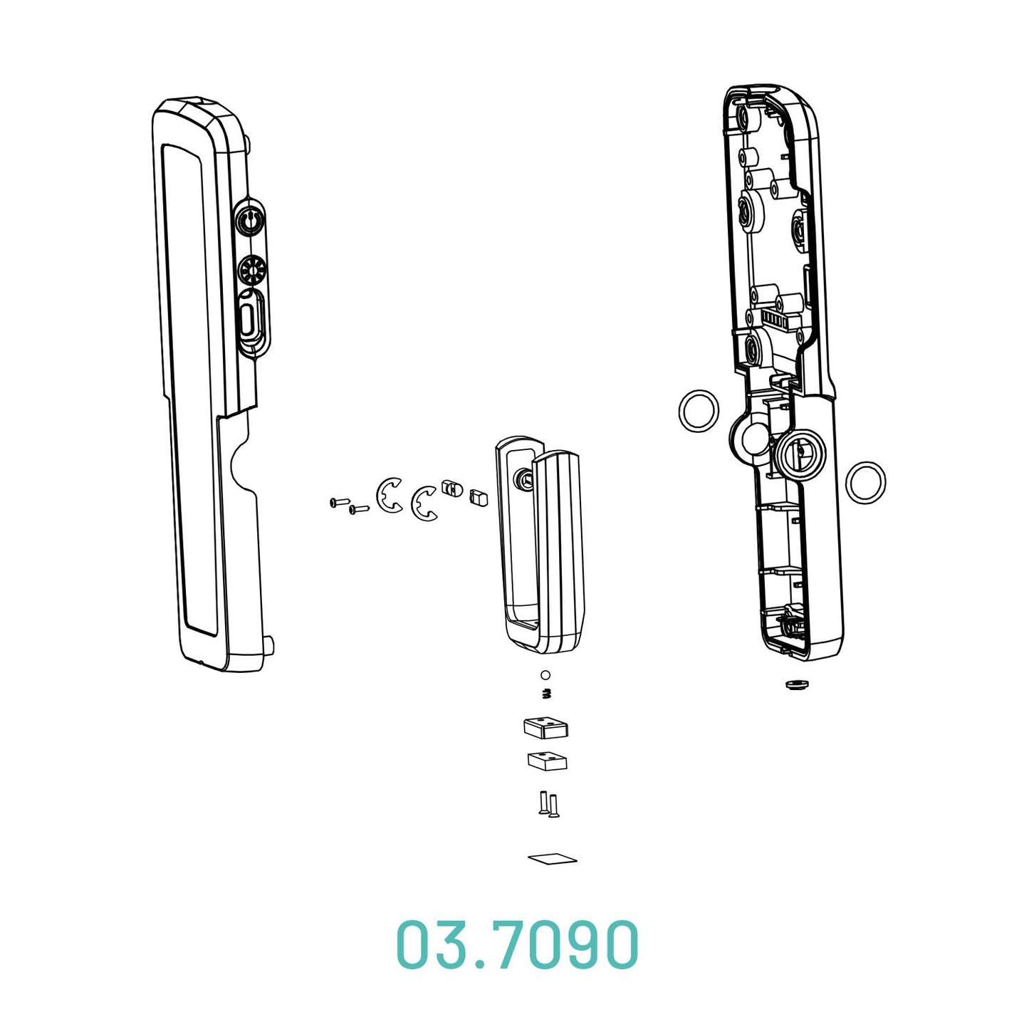 Scangrip 03.7090 - Recambio HOUSING KIT