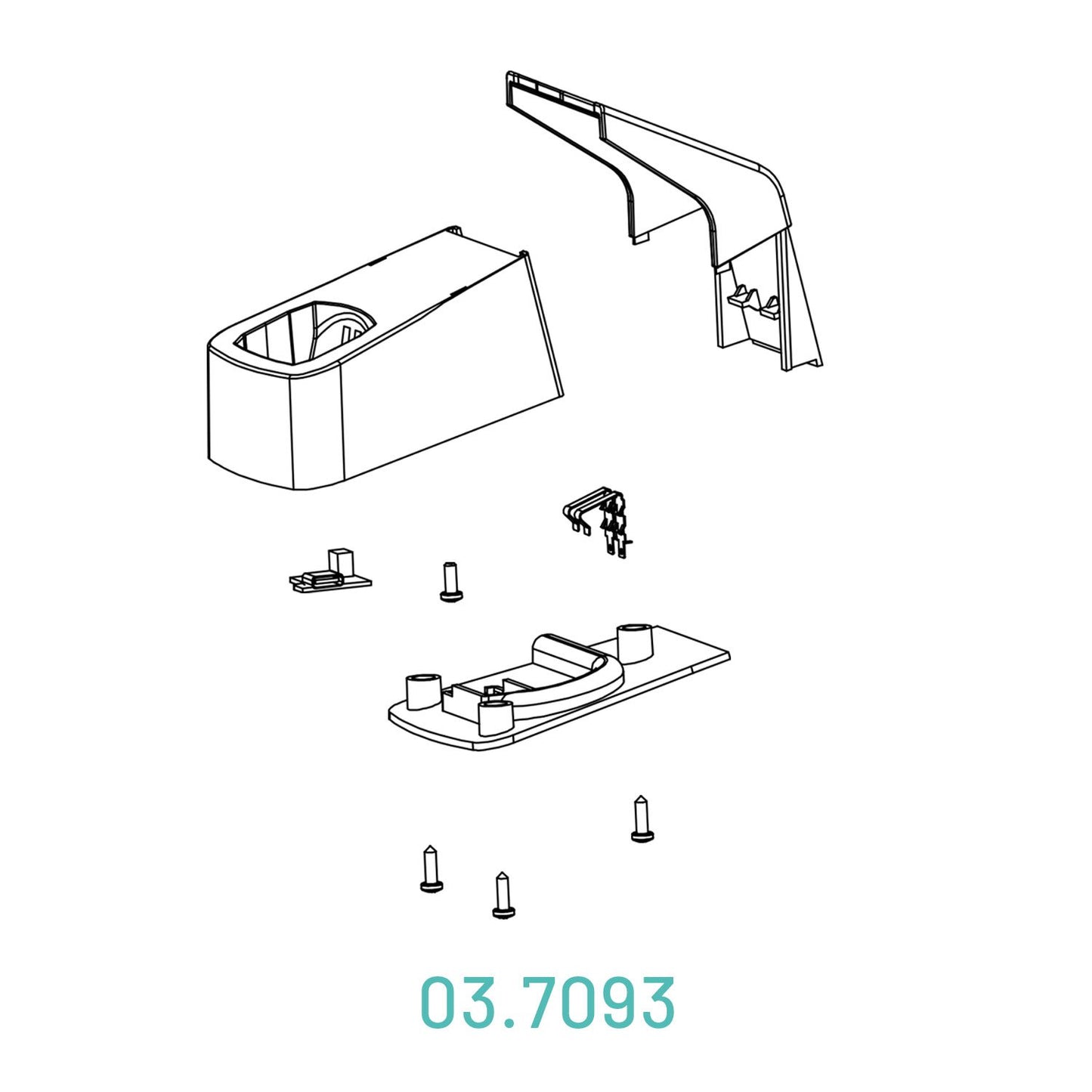 Scangrip 03.7093 - Recambio CHARGING BASE KIT