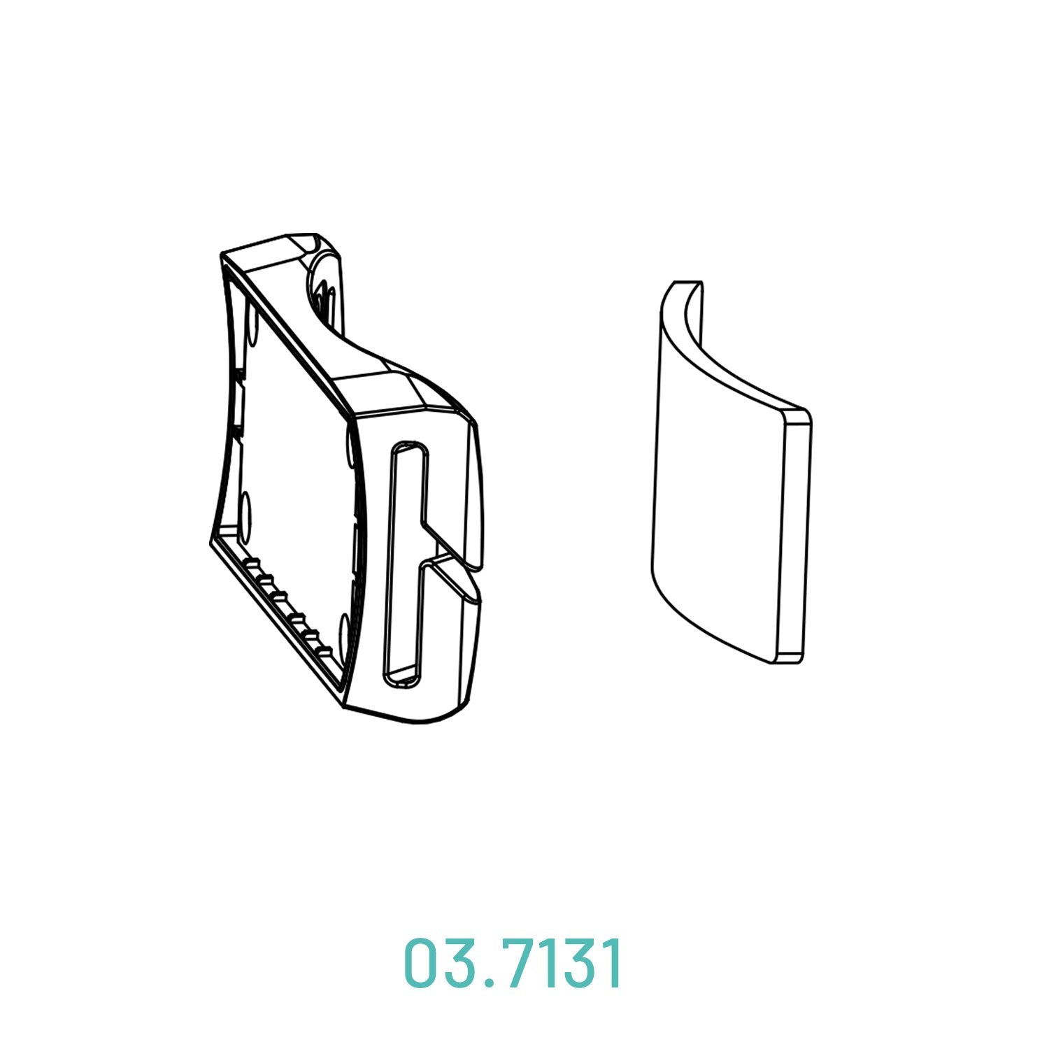 Scangrip 03.7131 - Recambio REAR COVER KIT