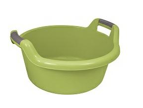 Curver Cesto para la ropa (27 L, 53,5 x 51 x 26 cm), color verde