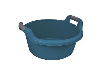 Curver - Cesto para la colada (27 L, 53,5 x 51 x 20,5 cm), color azul