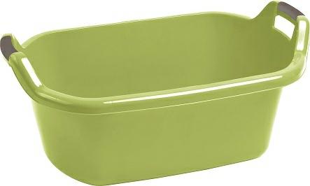 Curver Cesto para la colada, 55 L, 75 x 50 x 33 cm, color verde lima