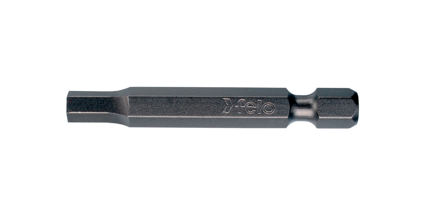 Felo 03450510 - Industry E6.3x50 mm hexagonal screwdriver bit. 5.0mm