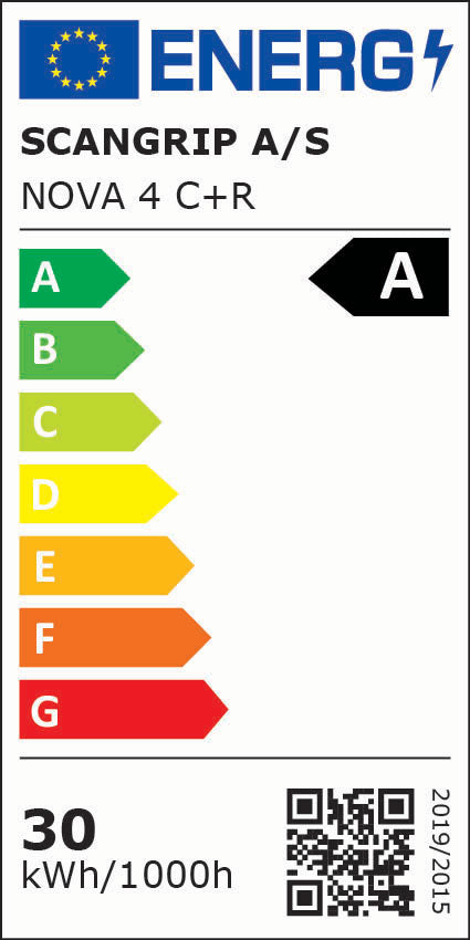 Scangrip 036204 - Foco LED híbrido NOVA 4 C+R FOR LIFE