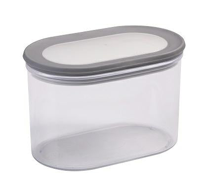 Curver Grand Chef - Bote para alimentos secos 0,8 L, gris/transparente