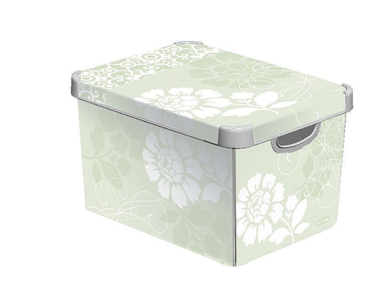 Caja de almacenamiento Curver DECOs Stockholm, tamaño L, varios colores
