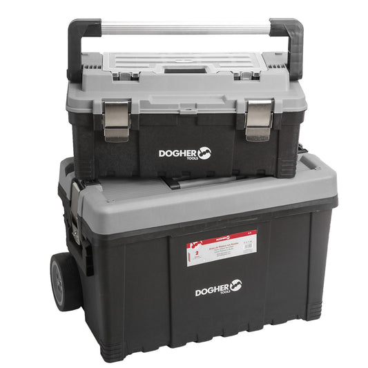 Dogher 051-007 - Caja Herramientas Móvil 2 Módulos 750 x 650 x 440 mm
