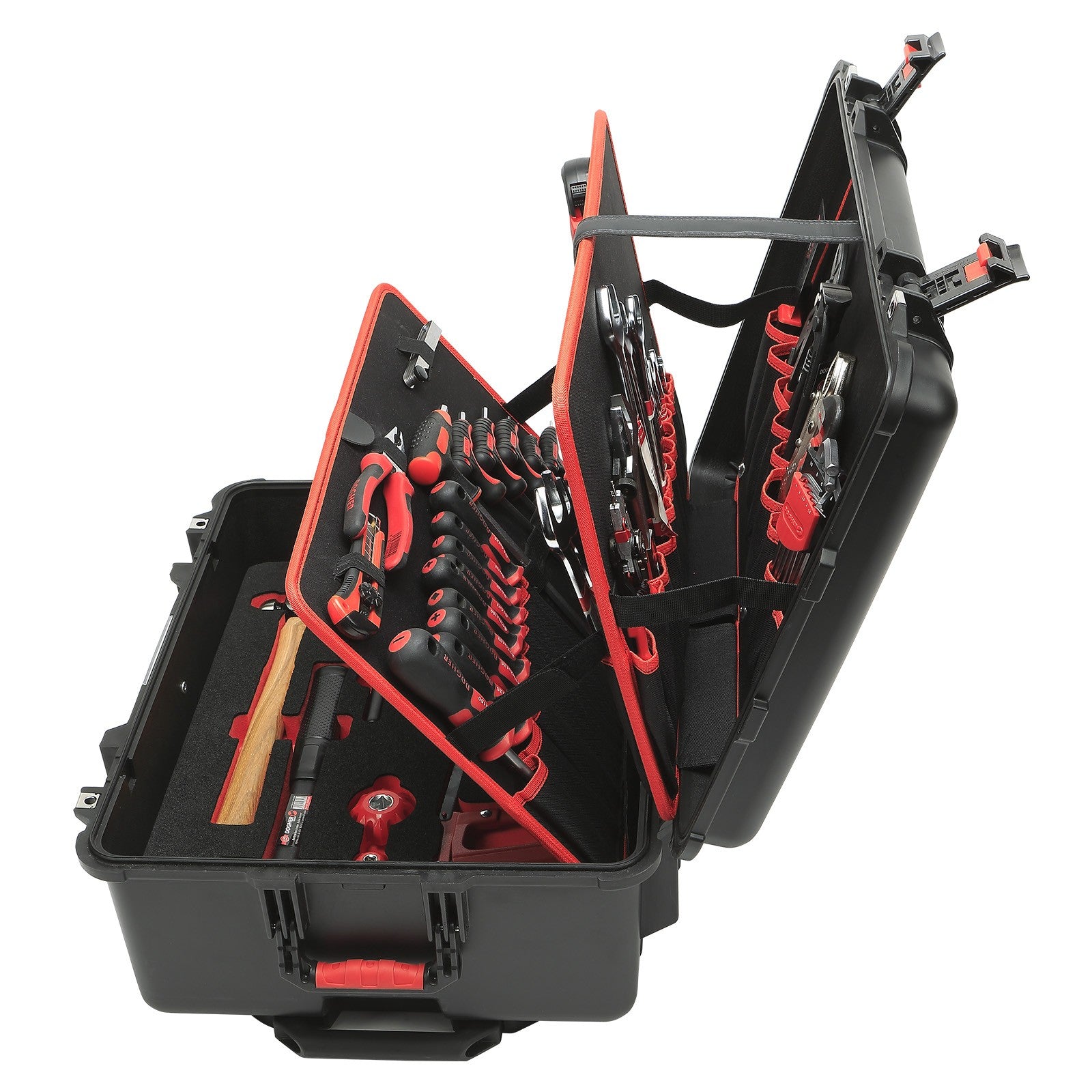 Dogher 051-510 - Trolley GOBOX Hermético + Herramienta Industrial 139 Piezas