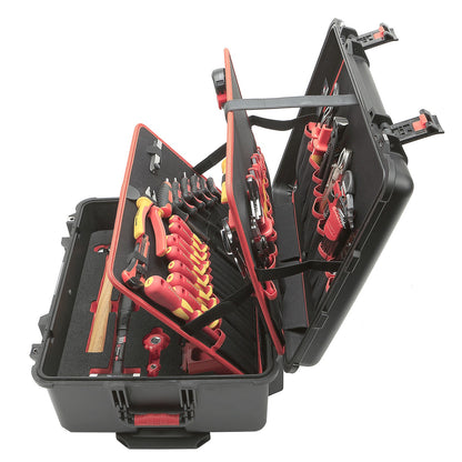 Dogher 051-512 - Trolley GOBOX Hermético + Herramienta VDE + Maletín Vasos VDE
