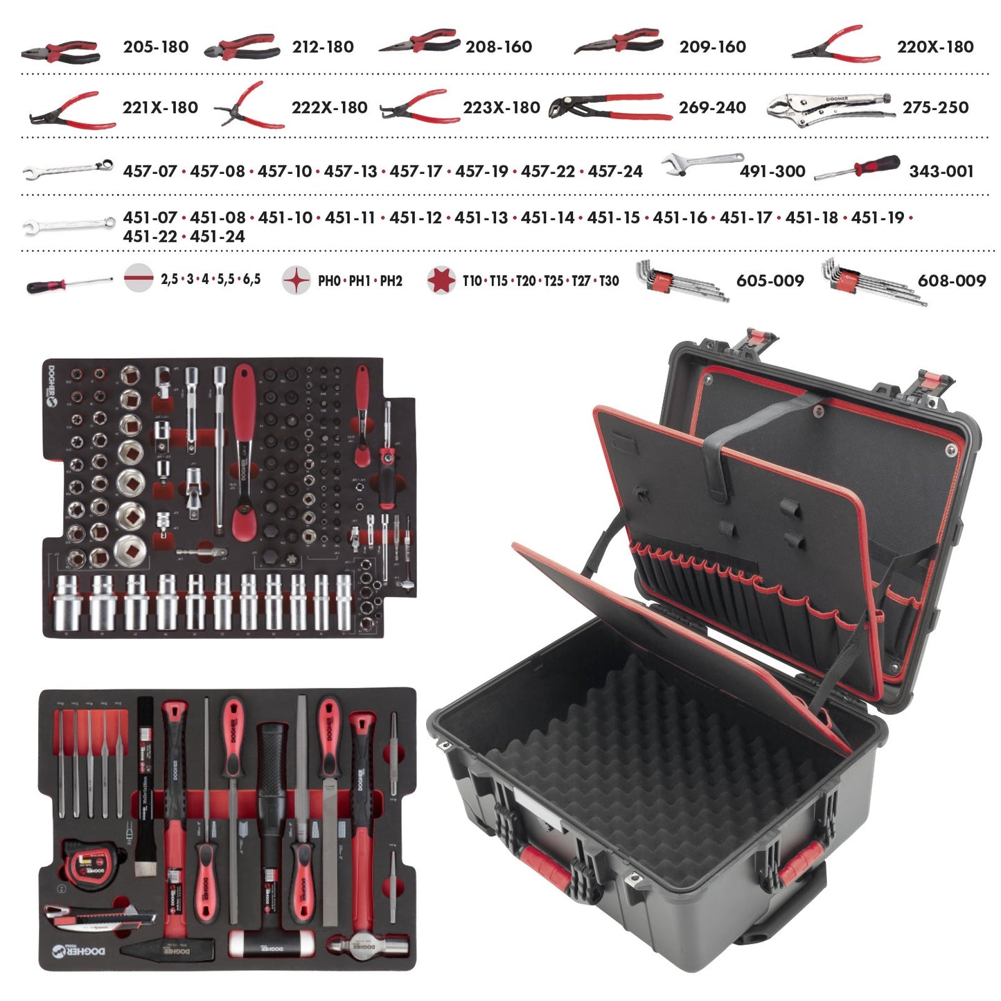 Dogher 051-513 - Trolley Gobox+196Htas Mecanico