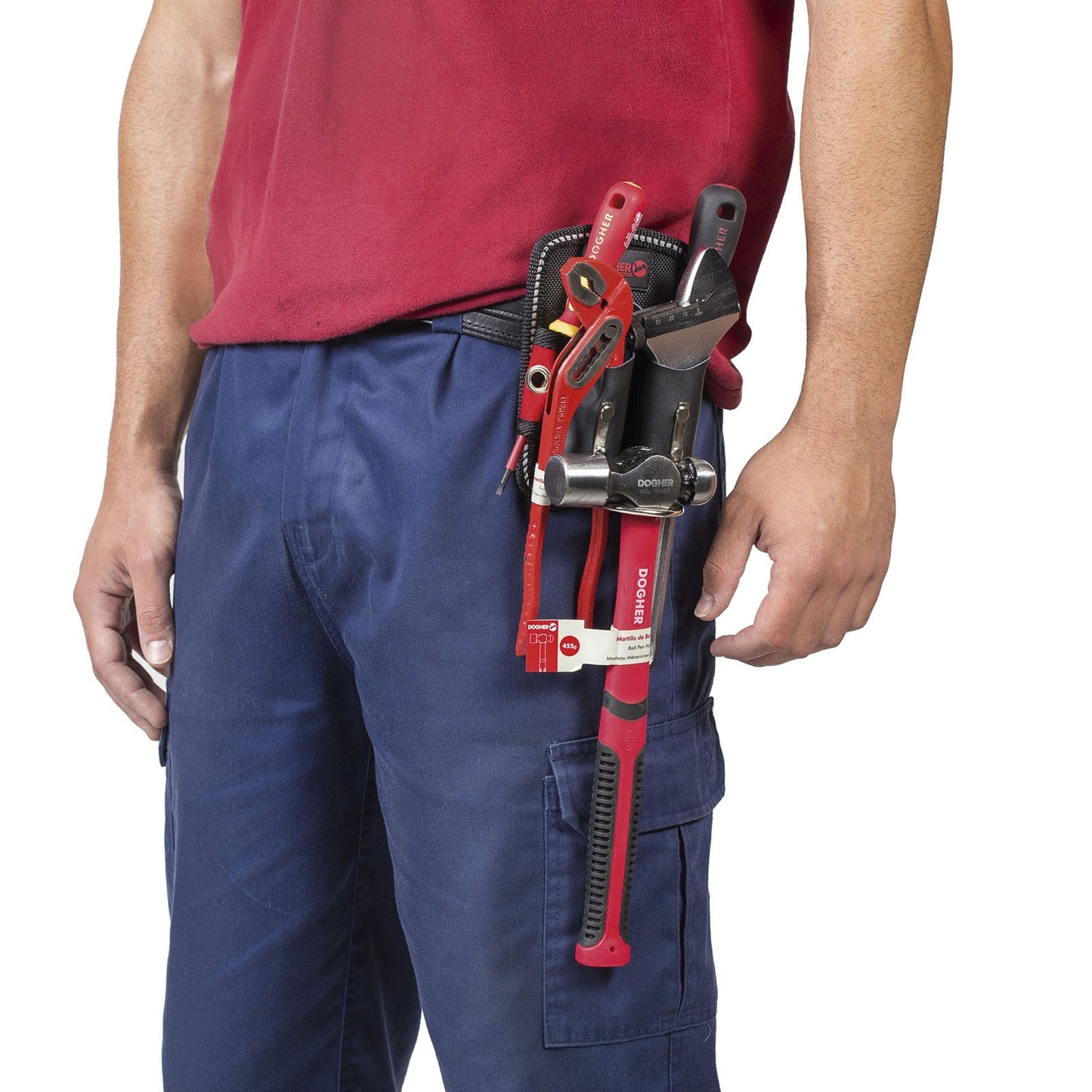 Dogher 075-019 - Bolsa Nylon para Herramientas con Portamartillos
