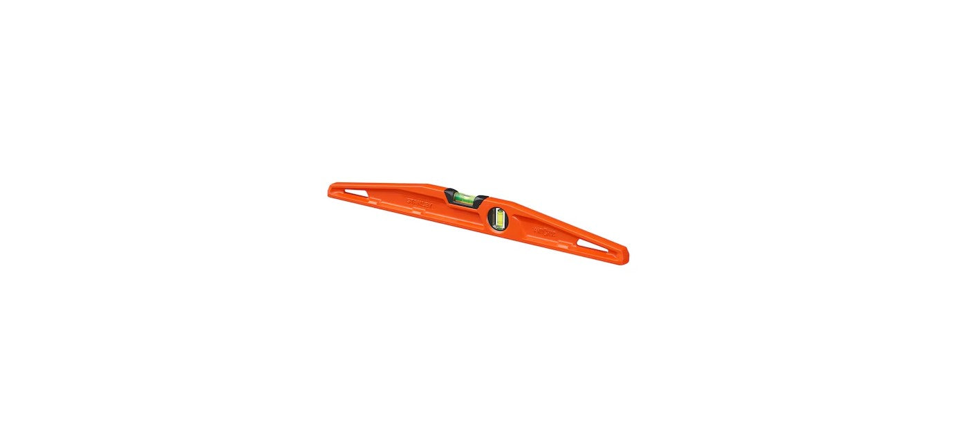 STANLEY FATMAX Nivel MLH trapezoidales, longitud 50 cm, cuerpo de aleación ligera, N° burbuja 2, precisión 0.5mm/m, base mecanizada, acabado de pintura epoxy, 1-42-313