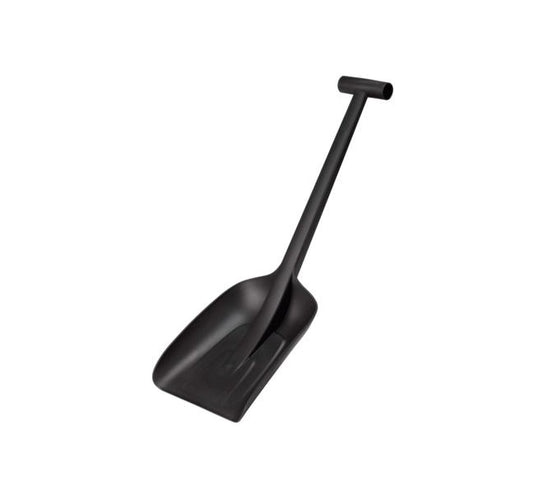 Fiskars Solid Pala de nieve para el coche, Longitud: 63 cm, Material sintético reforzado con fibra de vidrio, Negro, 1019353
