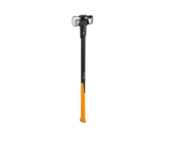 Fiskars Maza Rompedora IsoCore L, Para trabajos de demolición y clavado de pilotes, 92 cm, 4,76 kg, Negro/Naranja, 1020219