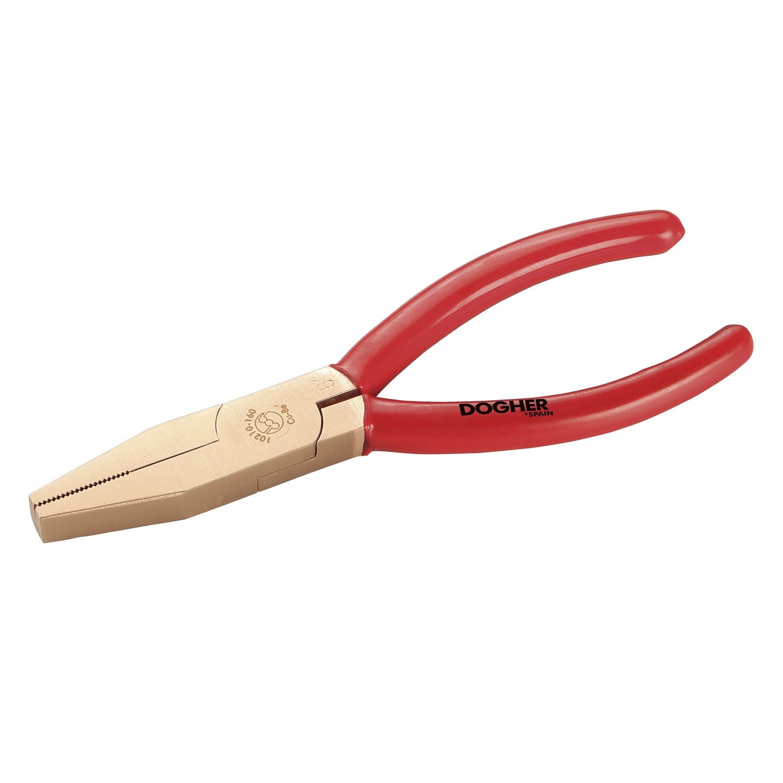Dogher 10210-160 - Alicate Punta Alargada Plana Cu-Be 160Mm
