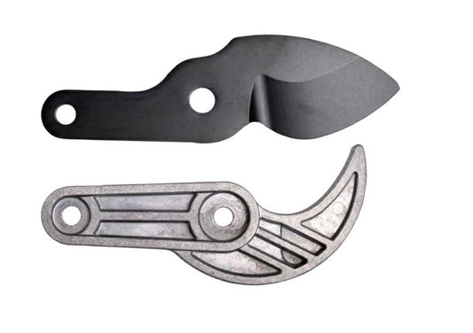 Fiskars Original Kit de cuchillas y pernos de repuesto para Fiskars PowerGear Tijeras de poda con yunque L77, Negro/Gris, 1026292