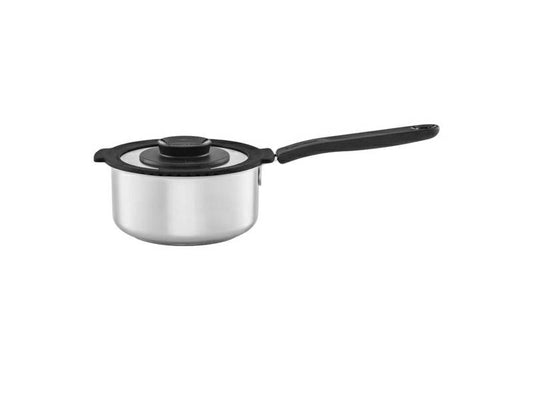 Fiskars Cacerola con tapa, 1,5 litros, Para todas las cocinas, Acero Inoxidable/Plástico, Functional Form, 1026576