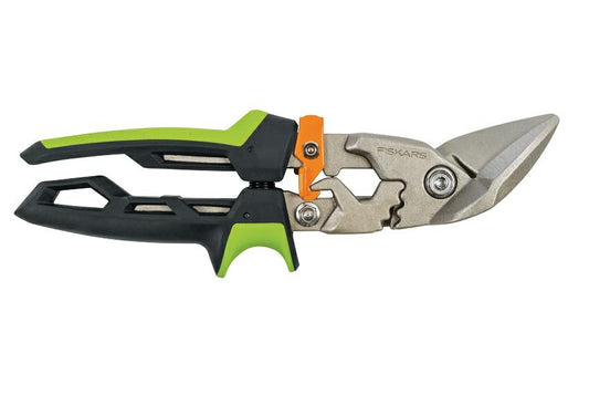 Tijeras PowerGearTM tipo "aviation" corte recto, cuchilla Offset 38,1mm