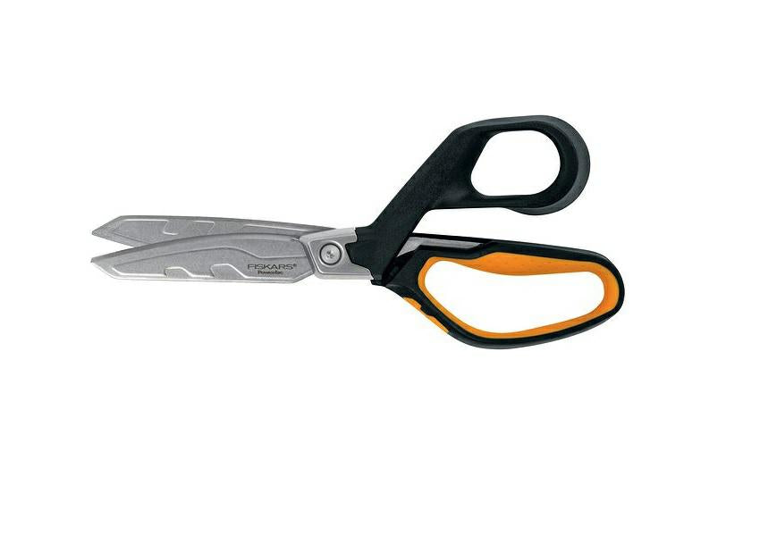 Fiskars 1027204 Tijeras de Uso Intensivo, Naranja/Negro