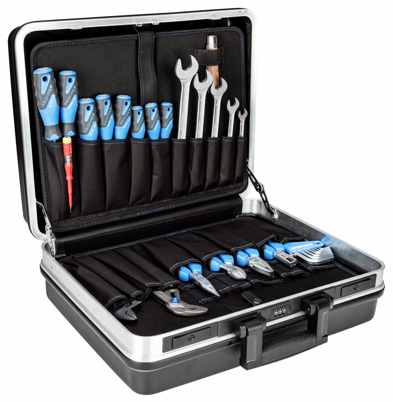 GEDORE 1041-001 - Valise avec assortiment de 74 pièces