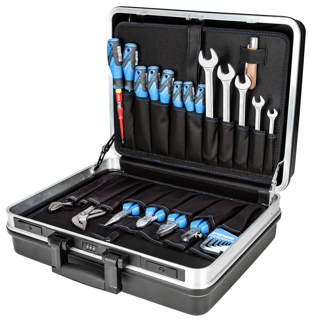 GEDORE 1041-001 - Valise avec assortiment de 74 pièces