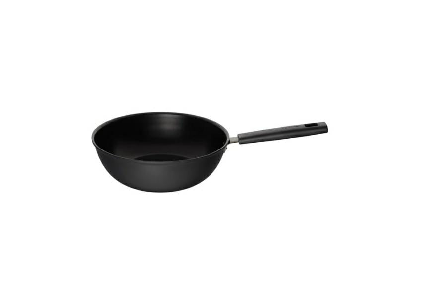 Fiskars Hard Face - Wok 28 cm, 4,5 L, aluminio