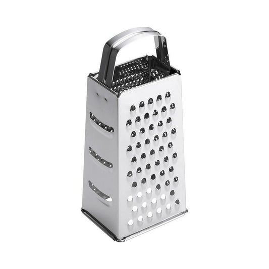 FISKARS Rallador, 4 caras, Acero inoxidable, Altura: 23 cm, Essential, Plateado, 1065589