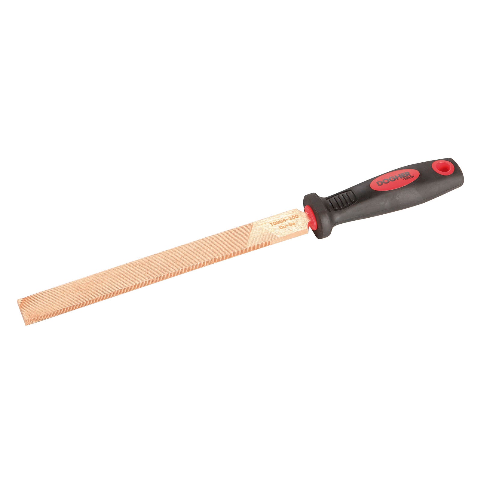 Dogher 10804-200 - Lima Plana M/Bimaterial Cu-Be 200Mm
