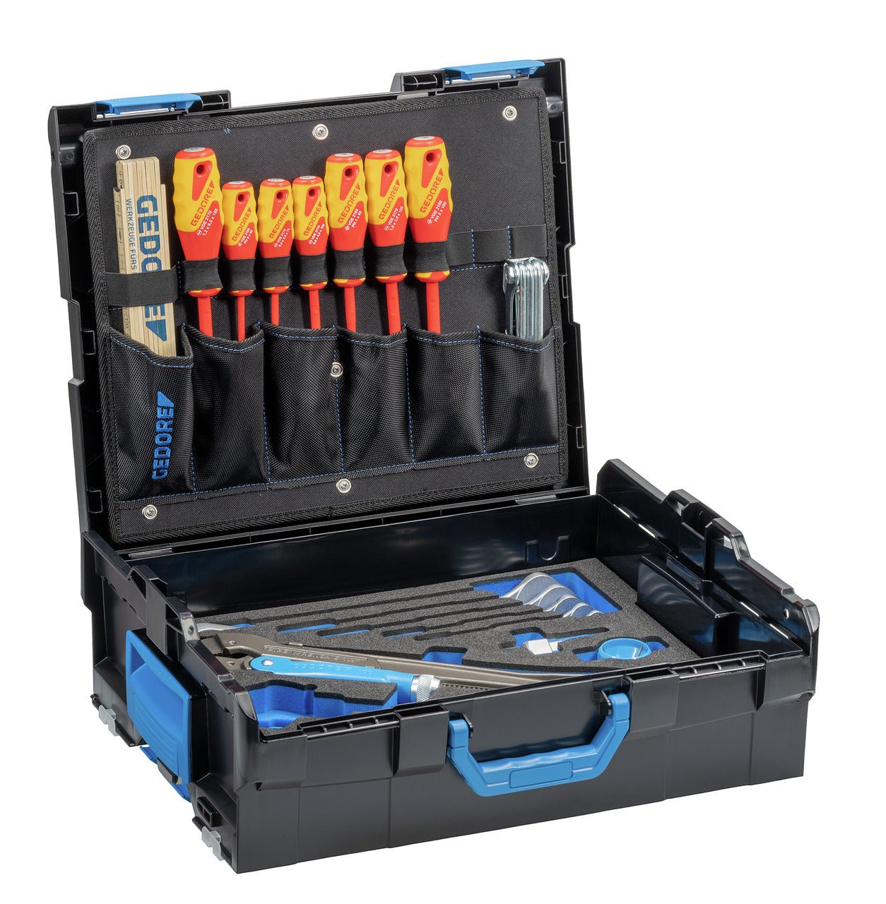 1100-03 - Caja L-Boxx + Surtido 44 htas - Ferrotecnia