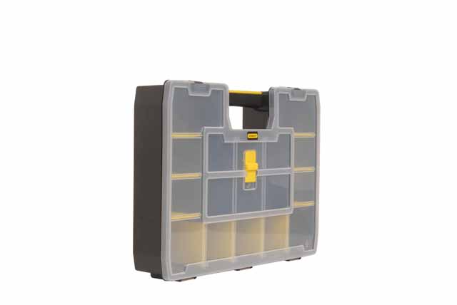 Stanley 1-94-745 - Organizador SortMaster 44.2 x 9.2 x 33.3 cm, Negro/ Amarillo