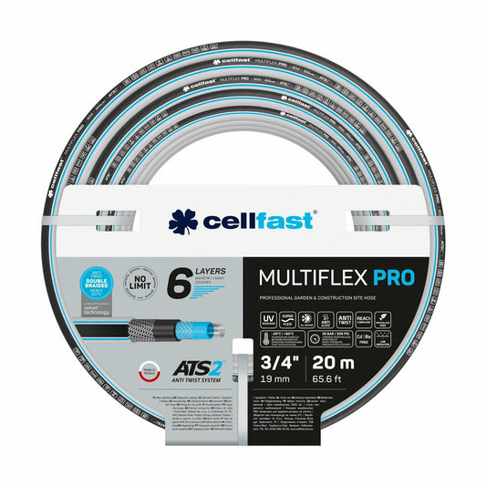 Cellfast 13-802 - Manguera de jardín Multiflex Pro ATS2 1/2" 50m