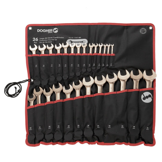 Dogher 15451-002 - Bolsa Nylon 14 Llaves Comb 8-32Mm Al-Br