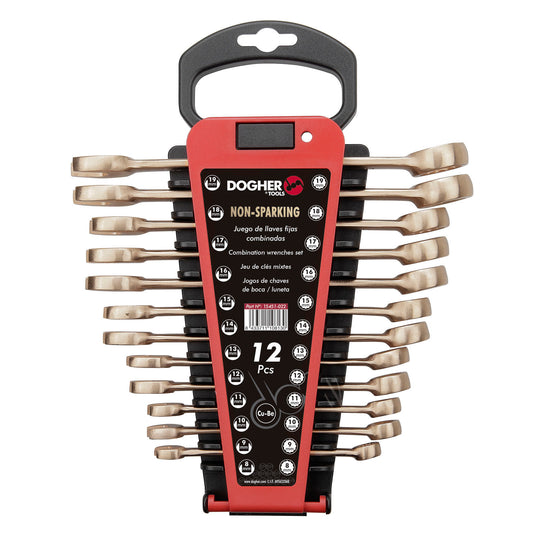 Dogher 15451-022 - Juego 12 Llaves Combinadas 8-19Mm Al-Br