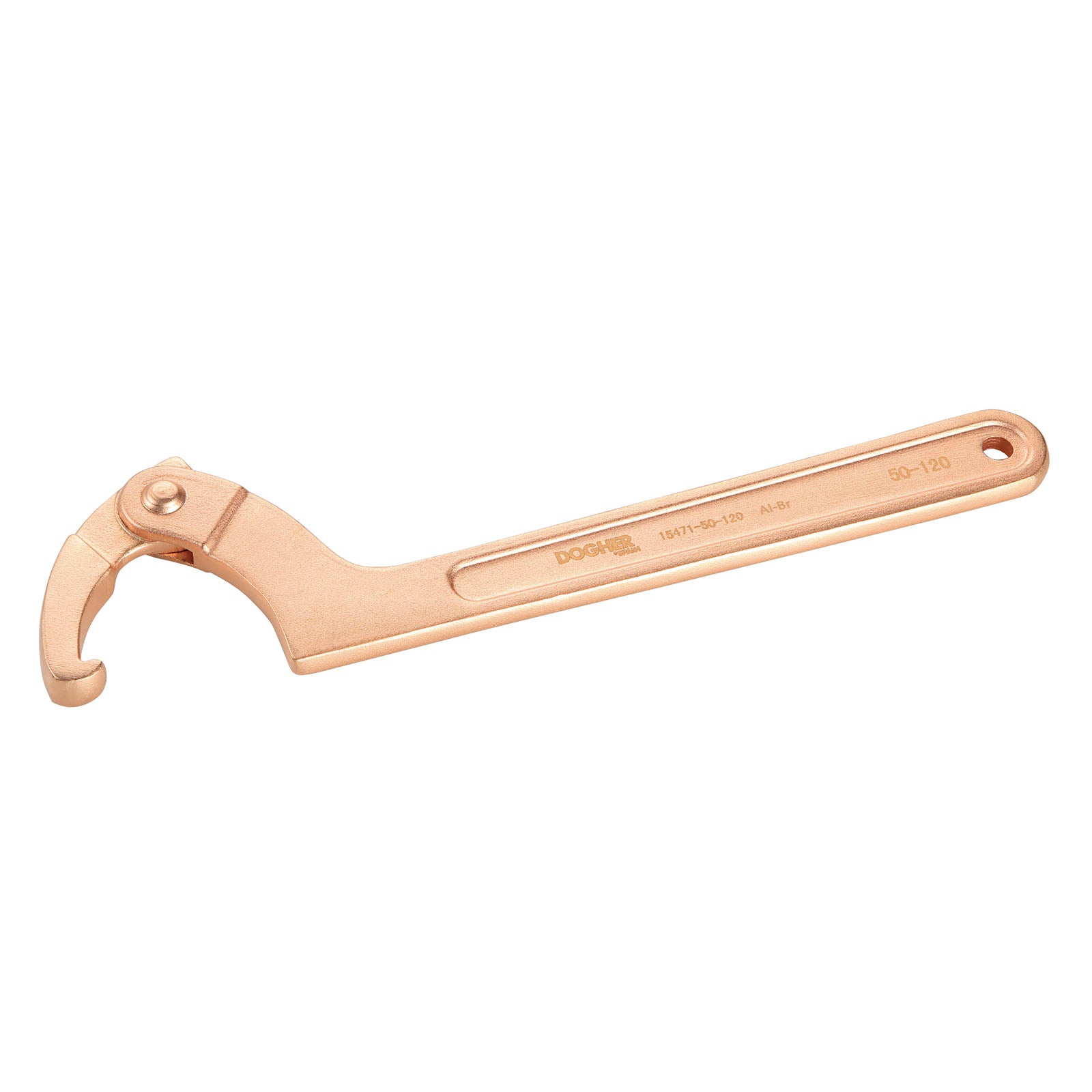 Dogher 15471-32-75 - Llave De Gancho 32-75Mm Al-Br