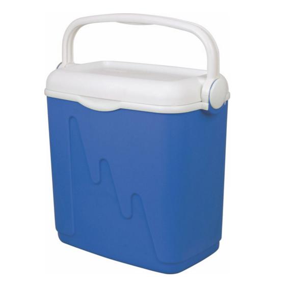 Curver Nevera portátil con asa, Ideal para Camping, Playa, Picnic, Capacidad 20 L, Color Azul