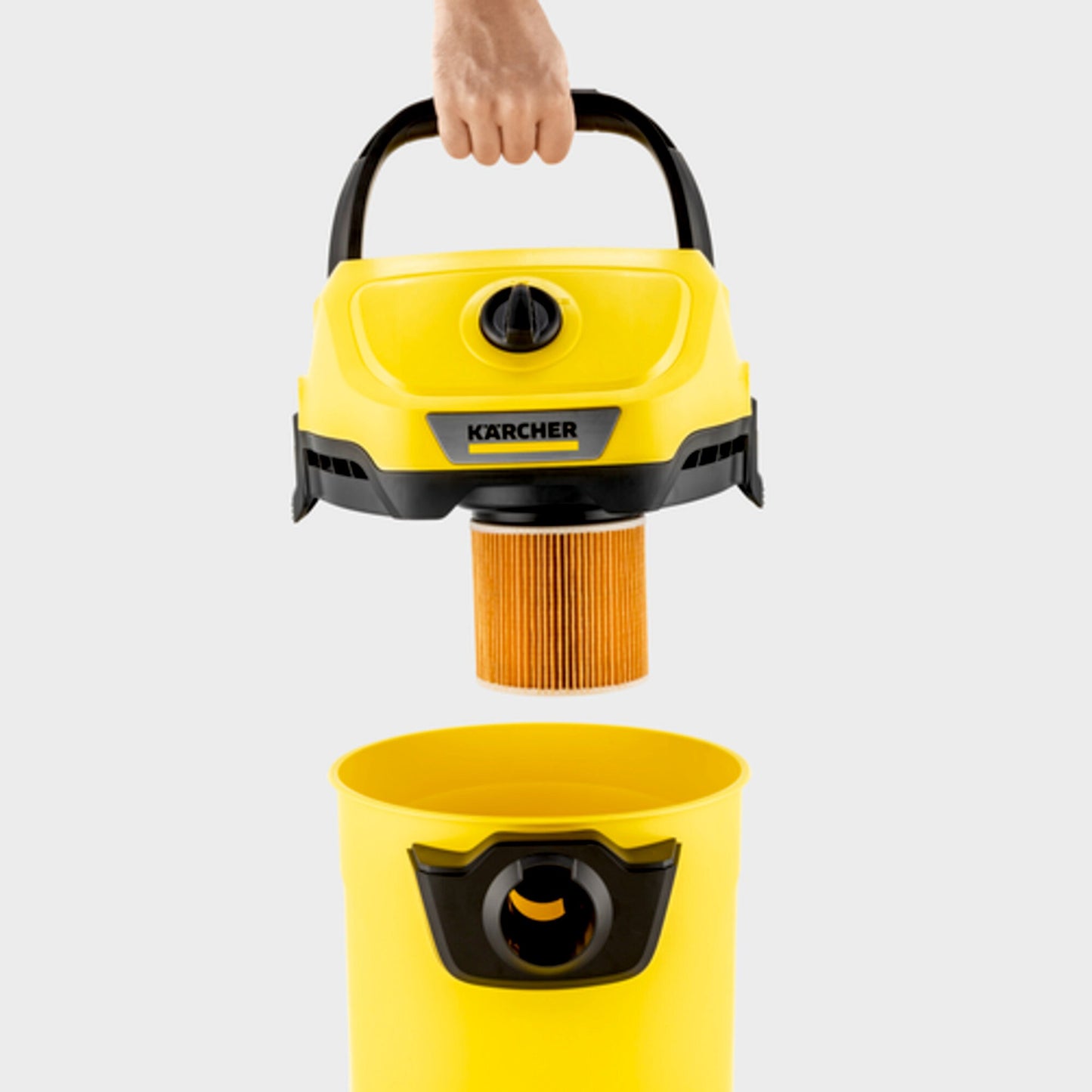 Kärcher 1.628-130.0 - Aspiradora para suciedad sólida y líquida WD 3