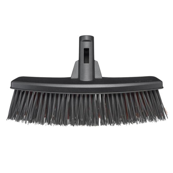 Fiskars Cabezal de Escoba Multiuso con cerdas Powerclean, Ancho: 37,5 cm, M, Plástico, Negro, Solid, 1025930
