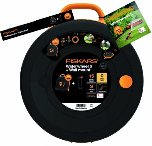 Kit carro porta-mangueras S & Fijacion de pared