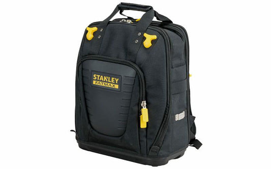 STANLEY FATMAX Mochila de acceso fácil, para herramientas, duradera y espaciosa, compartimento para portátil, múltiples bolsillos, base impermeable, 48x34x19 cm, FMST1-80144