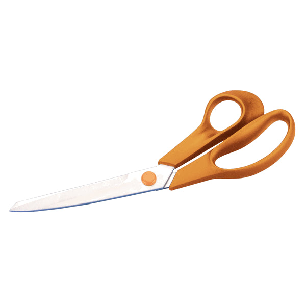 Fiskars Tijeras universales para manualidades, costura y trabajos de oficina, Classic, Longitud: 21 cm, Para diestros, Naranja, 1005148