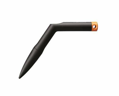 Fiskars Palo de plantación, Solid, Longitud 26 cm, Plástico reforzado con fibra de vidrio, Negro, Naranja, 1057080