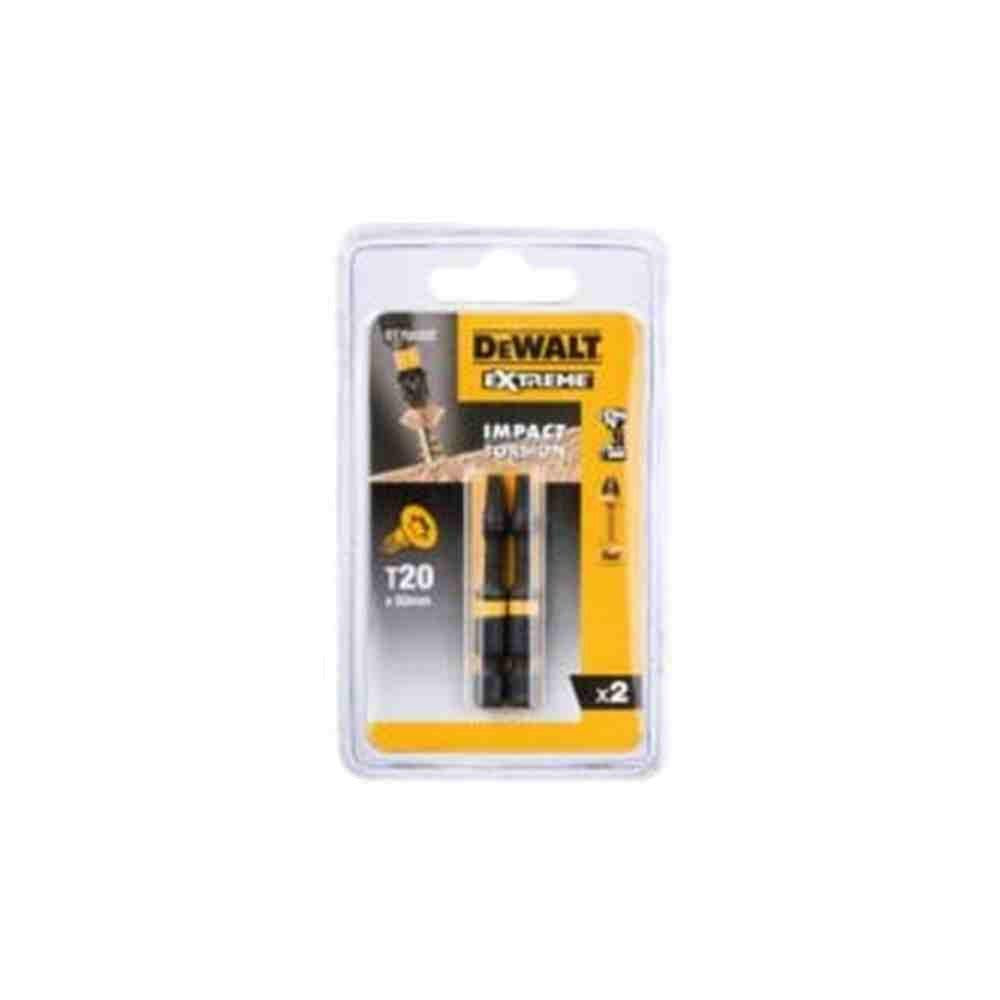 DeWalt puntas T20, Extreme Impact Torsion dt70533t, 2 unidades, 50 mm)