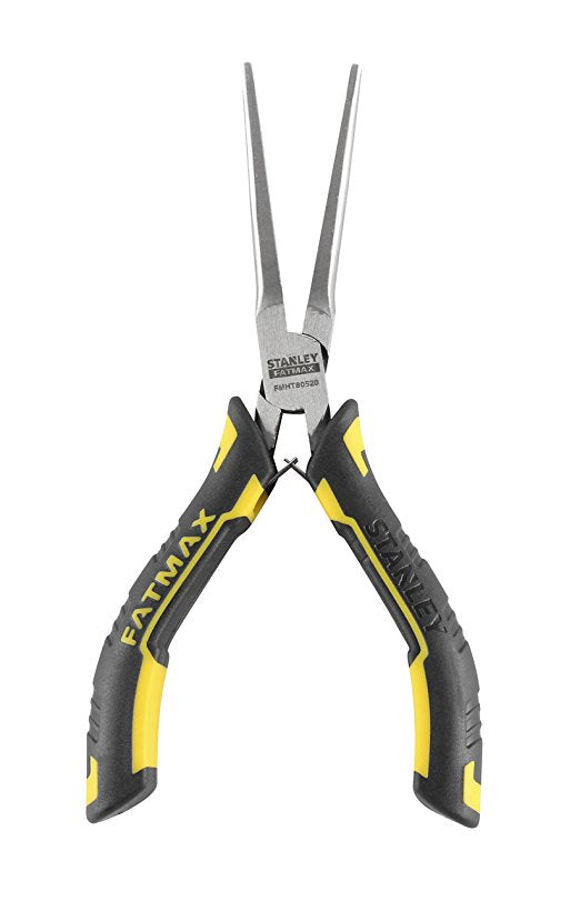 STANLEY FATMAX Alicate boca extra-larga, longitud 150mm, Mango ancho y ergonómico bi-materia, Acero de calidad y acabado barnizado, Sistema de muelle para uso fácil y rápido, FMHT0-80520