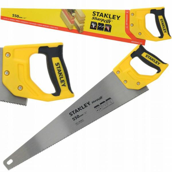 Stanley Sierra de corte afilado con pantalla de 550 mm, 24 piezas